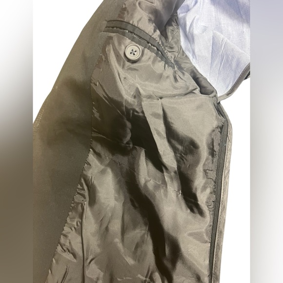 J Crew CrewCuts boys black cotton blazer size 4/5 excellent condition - Picture 4 of 6